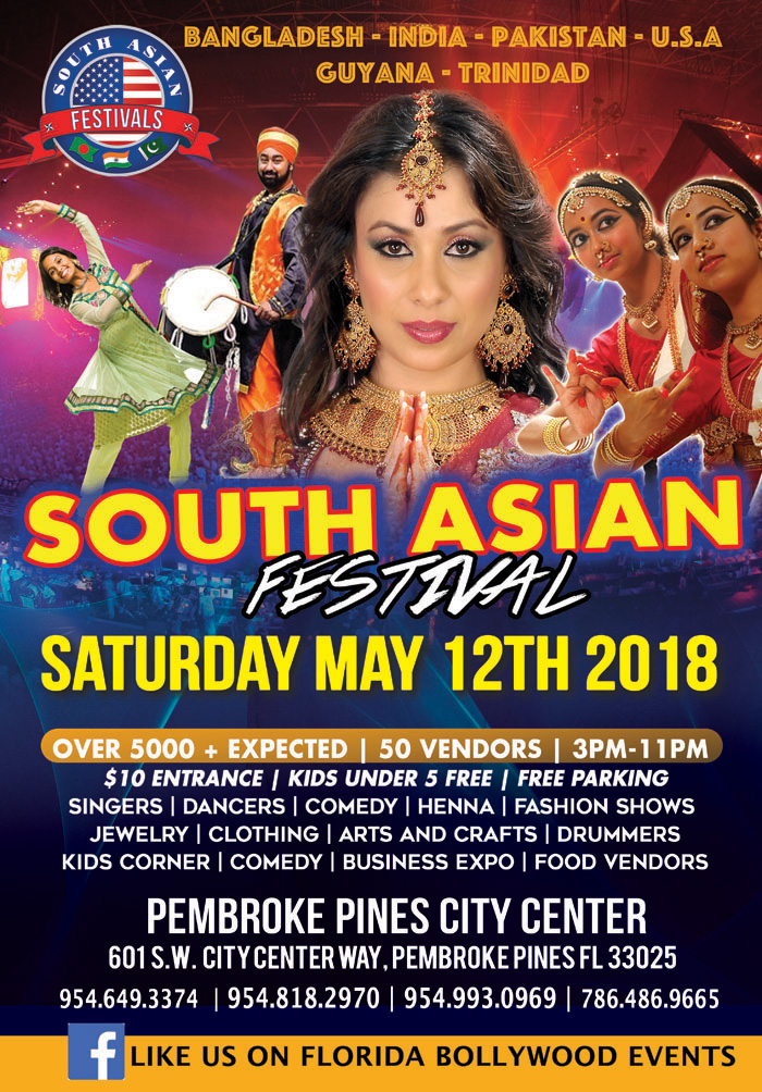 South Asian Festival on May 12th 2018