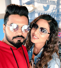 Hina Khan and Beau Rocky Jaiswal Turn Heads at Airport 