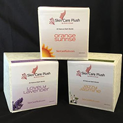 Skin Care Plush - Orange Sunrise, Lovely Lavender, Jazzy Jasmine