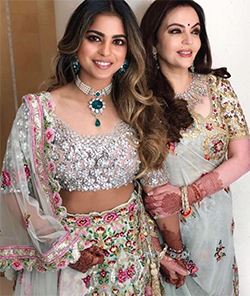 Isha and Nita Ambani