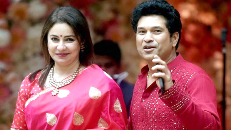 Sachin and Anjali Tendulkar