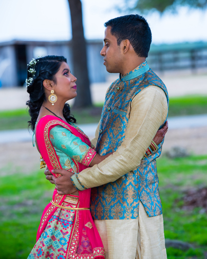 Heartwarming Indian Bride and Groom's First Look 