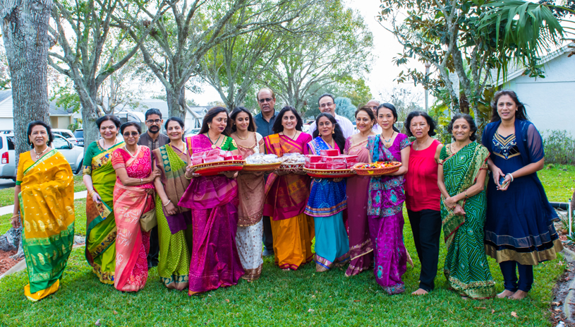 Indian Bride and Groom's Mamera Ceremony Guest Capture