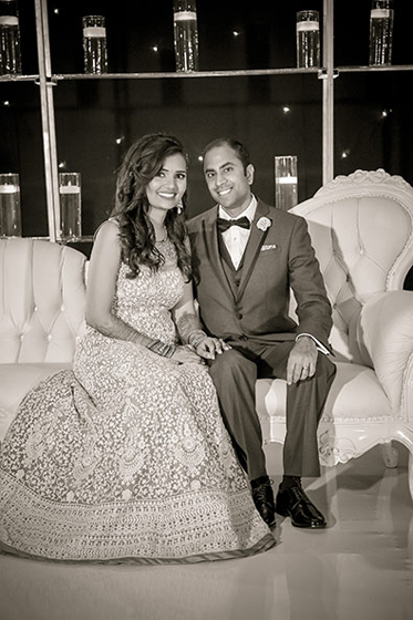 Sweet Indian Newlyweds