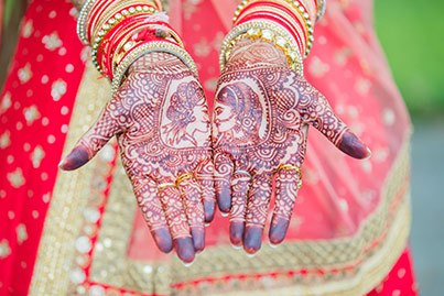 Indian Bride Mehndi Capture