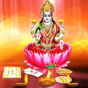 Goddess Lakshmi is worshipped on the day of Diwali 