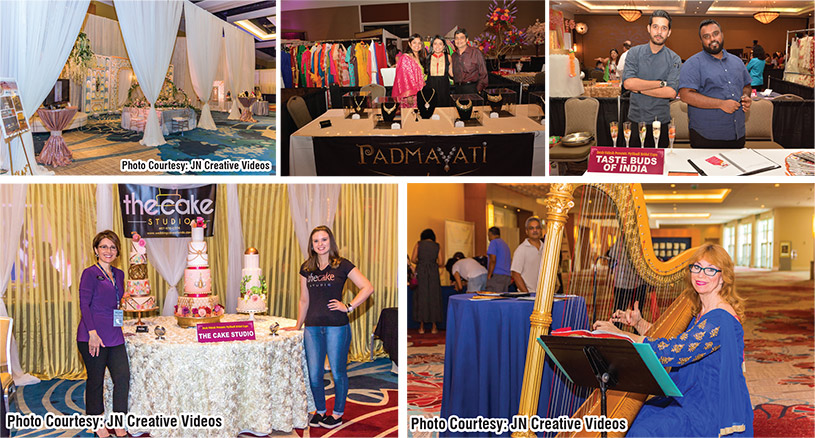 The wedding industry's top vendors are part of the show giving attendees a chance to meet with vendors who specialize in South Asian weddings.