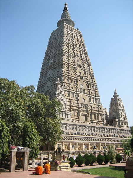 Mahabodhi Temple Complex at Bodh Gaya (3rd century BC, 5th and 6th century AD and 19th century)