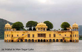 Jal Mahal in Man Sagar Lake