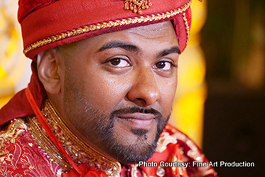 Indian Groom Posing