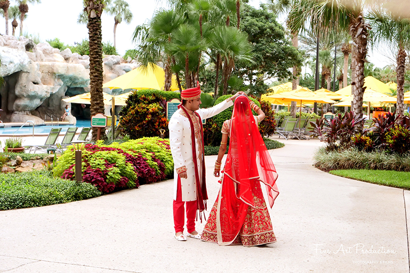 Indian Couple Posing for the photo