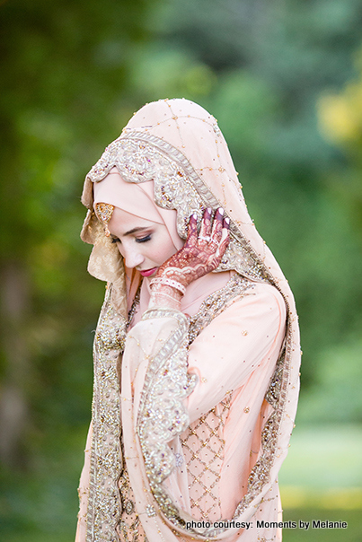 Adorable bride