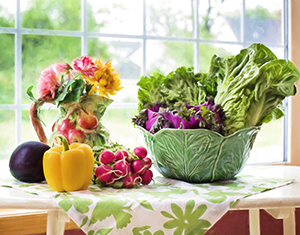 Bowl of Fresh Vegetables