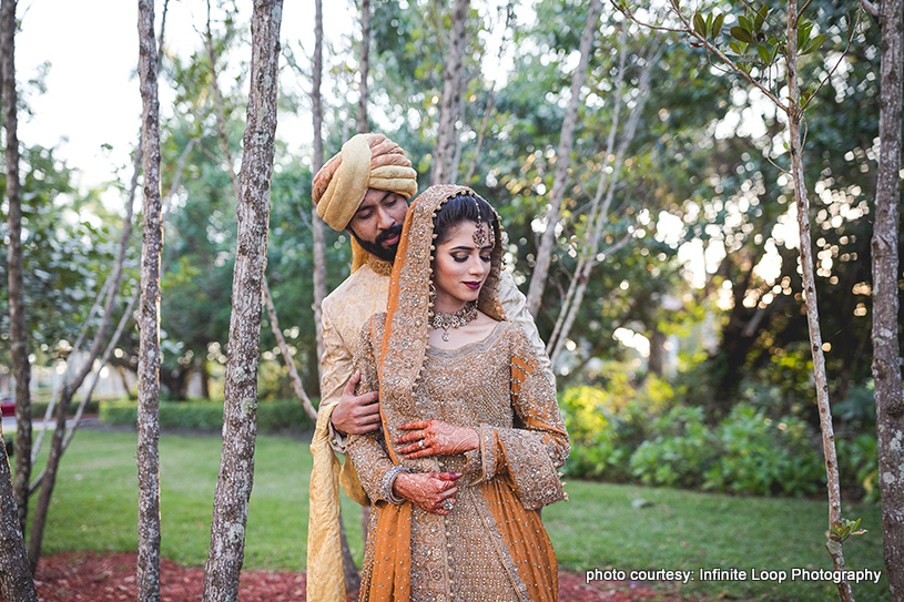 Enchanting Outdoor Indian Wedding Photoshoot