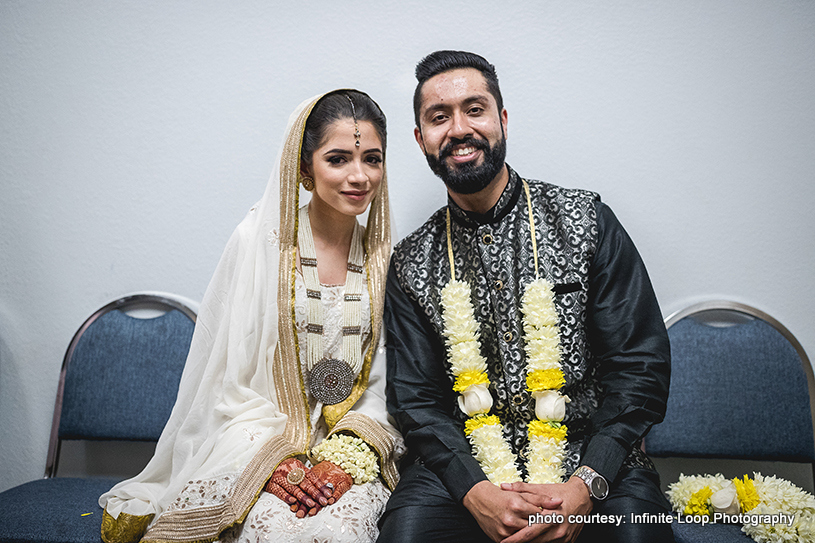 Newly weds Indian Sweet Couple Posture