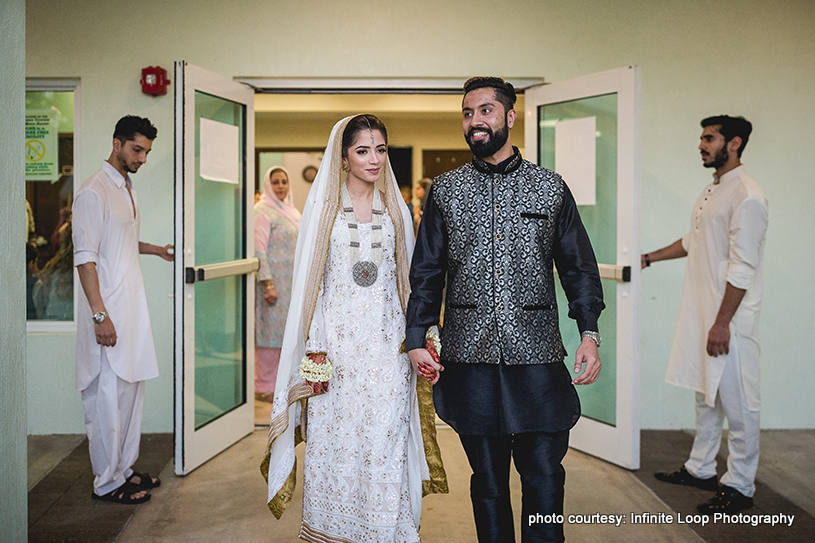 Indian Bride and Groom Grand Enterance