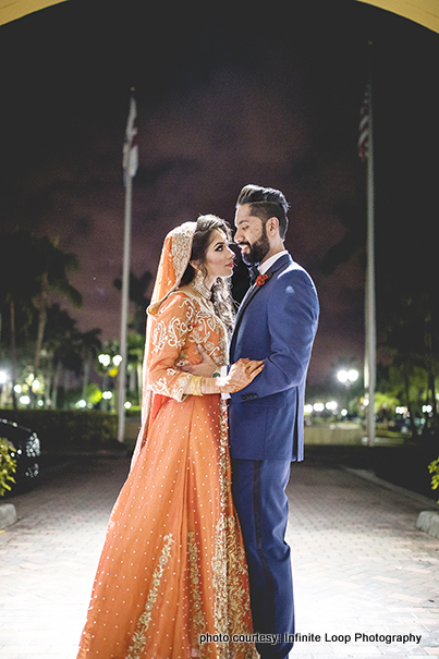 Indian Bride and Grooms First Look