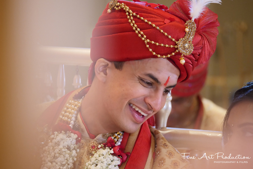 Portrait Image of the indian Groom