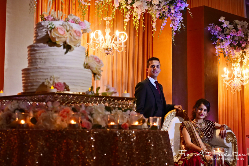 Detailed look of Wedding reception Decor