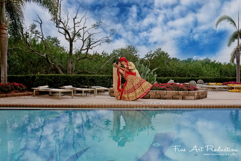 Flawless look of indian couple