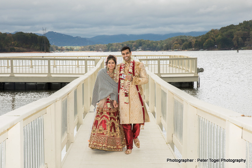 Outdoor Photo Shoot after the wedding