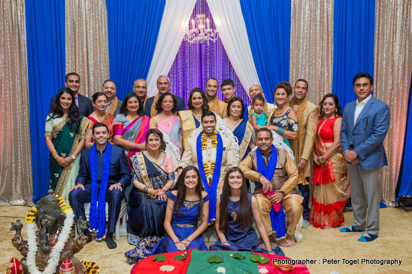 Groom with his big Family