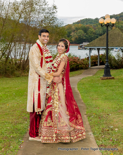 Cute Pose given by Indian Couple