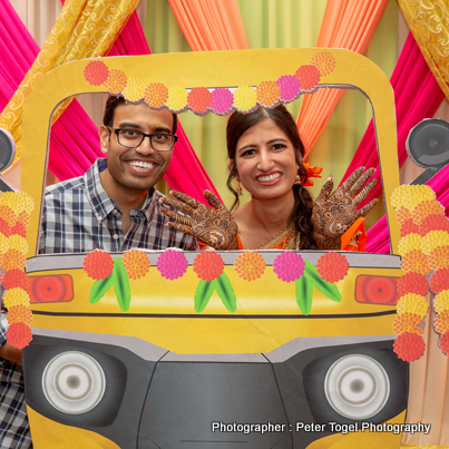 Indian Couple Posing For the picture