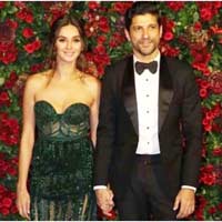 Farhan Akhtar and Shibani Dandekar