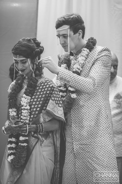 Groom Tie MangalSutra to Bride's Neck