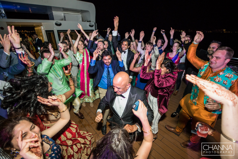 All Indian Wedding Guest Enjoying Dance 