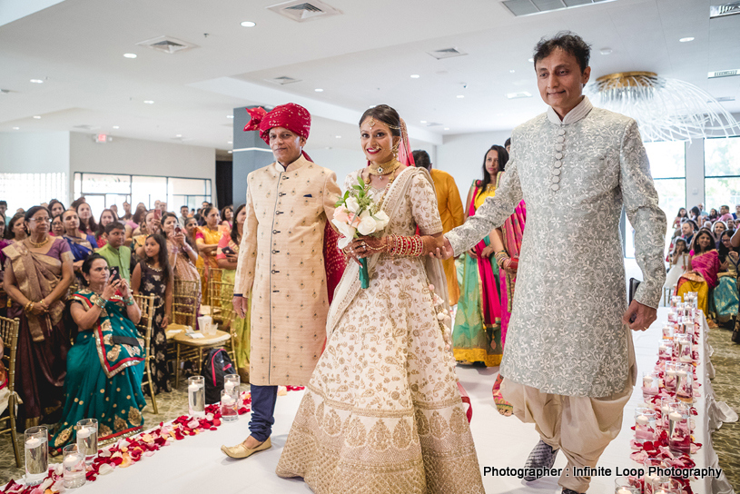 Indian Bride flawless entry