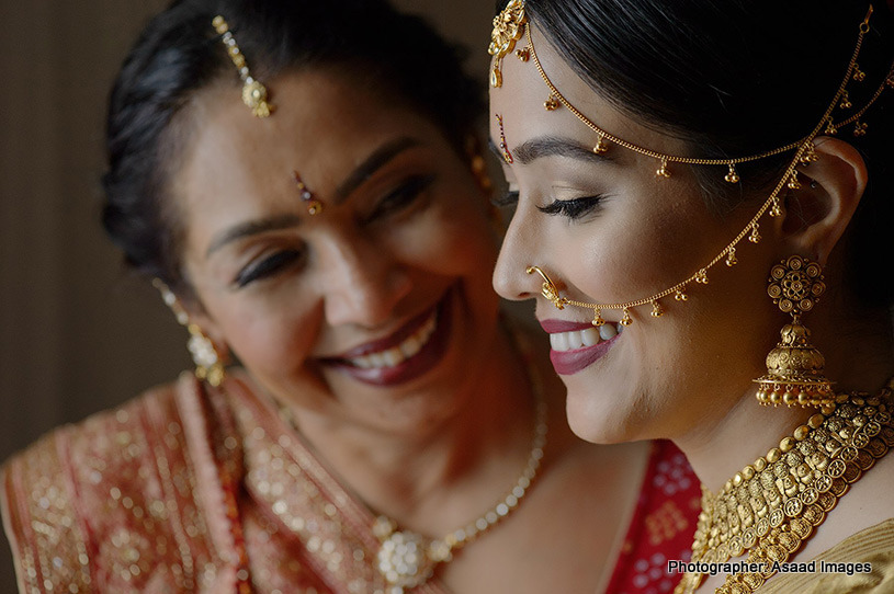 Indian Bride's Portrait look