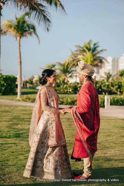 Indian Couple holding hands forever