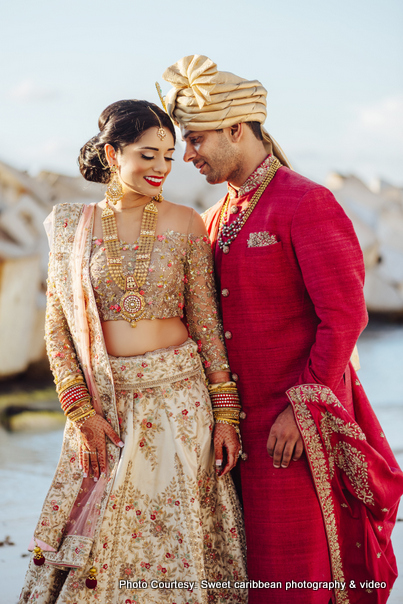 Gorgeous Indian Couple Outdoor Shoot