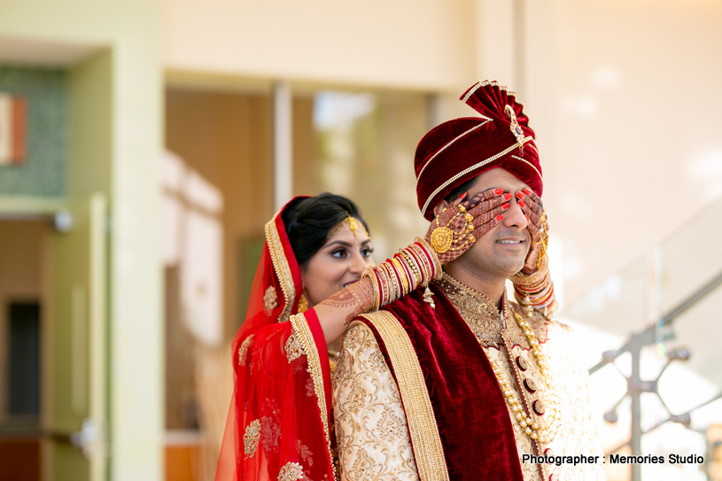 Indian Bride with Groom