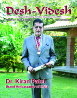 Dr. Kiran Patel Brand Ambassador of India