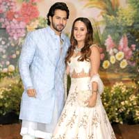 Varun Dhawan and Natasha Dalal