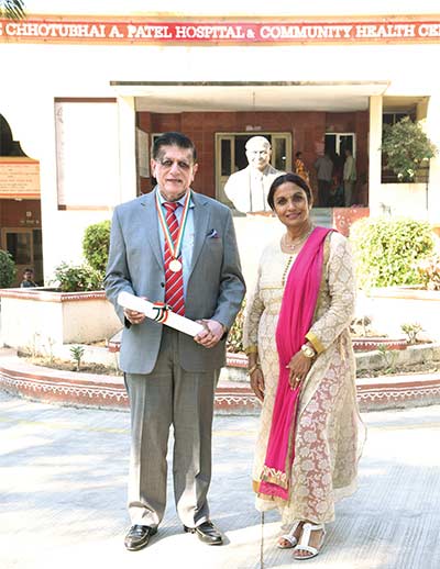 A cardiologist, businessman, philanthropist, loving husband, caring father, and helpful friend, Dr. Kiran Patel with pallavipatel