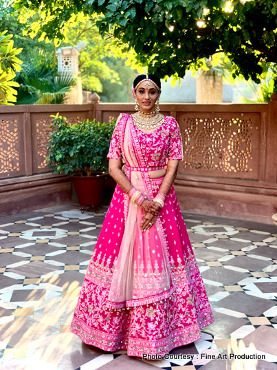 Indian Bride's Wedding outfit