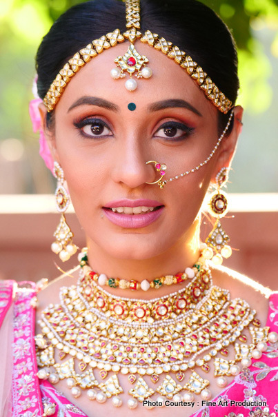 Indian Wedding Ceremony Bride Look