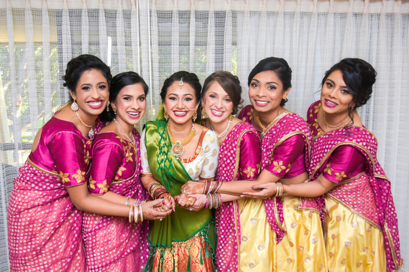 Indian Bride with BridesGrooms Capture