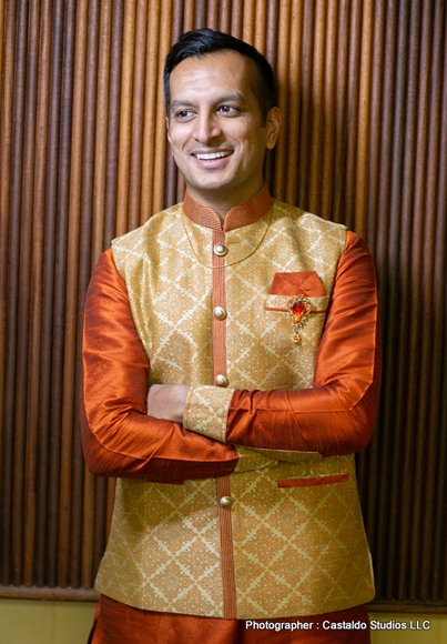 Indian Groom wearing Ethenic Indian Weae