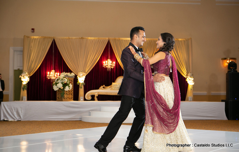 Amazingly heartfelt Indian bride and groom photo session