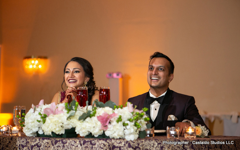 Incredible Indian couple's reception speech.