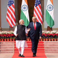 Trump's Historic Visit to India