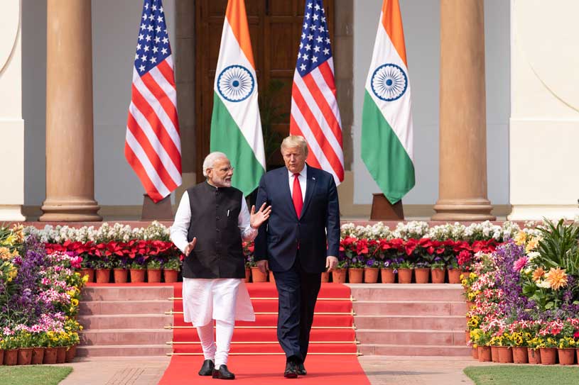 Trump's Historic Visit to India