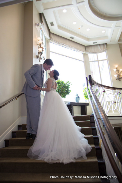 Floor Length wedding gown look gorgeous