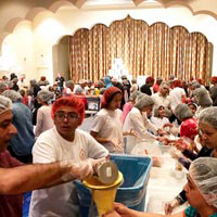 Day of Service at South Florida Hindu Temple