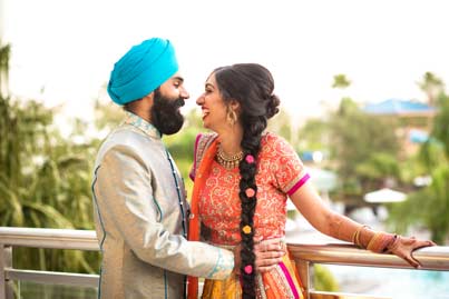 Indian Wedding Mandap Decorated at Hilton Orlando